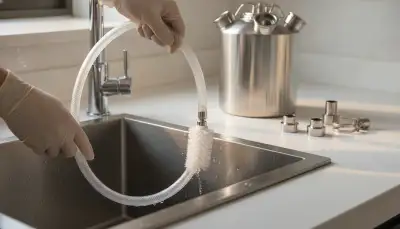 Brauschläuche und Armaturen perfekt reinigen