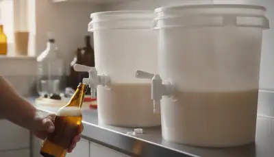 Der perfekte Bier Abfüllhahn