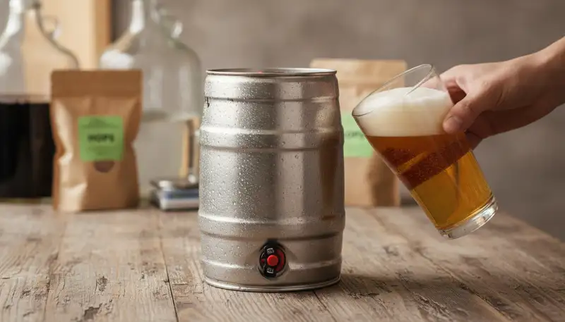 Das perfekte Bierfass für Heimbrauer
