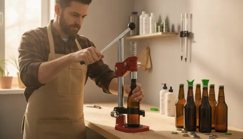 Der Kronenverkorker Corona Kronenverschluss: Ihr Schlüssel zur perfekten Abfüllung