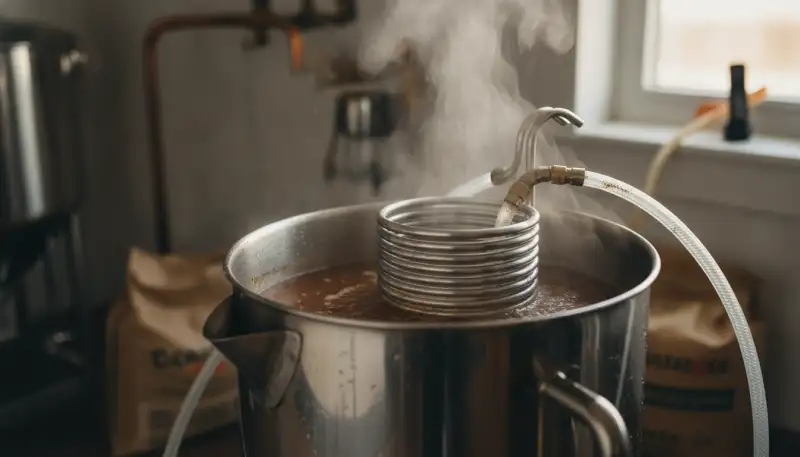 Der optimale Würzekühler für dein Bier