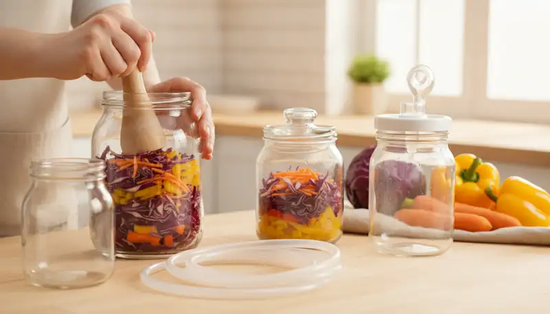 Gesundheit aus dem Glas: Gemüse Fermentiersets