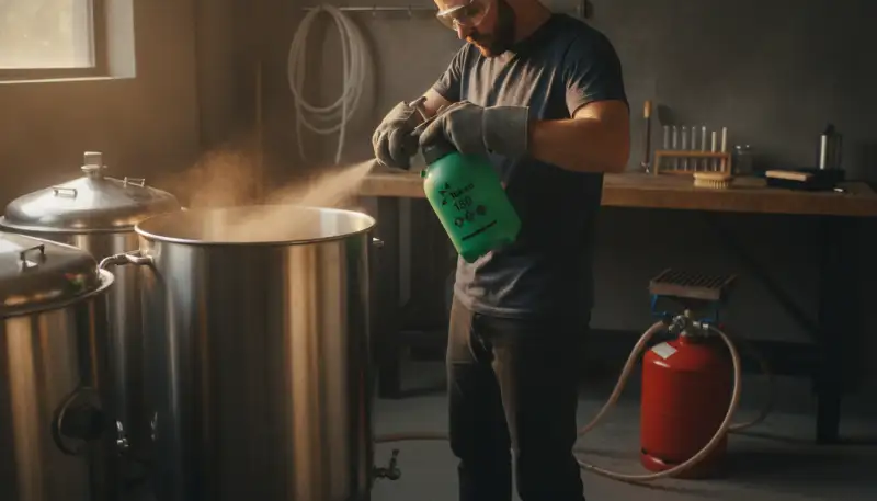 Robuste Drucksprüher für die Brauerei-Hygiene